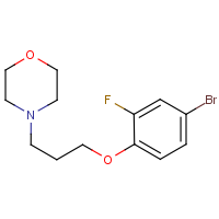 CAS:944279-31-6 | PC520778 | 4-[3-(4-Bromo-2-fluoro-phenoxy)propyl]morpholine