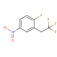 CAS: 1262413-56-8 | PC520801 | 1-Fluoro-4-nitro-2-(2,2,2-trifluoroethyl)-benzene