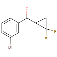 CAS:1350636-99-5 | PC520849 | (3-Bromophenyl)-(2,2-difluorocyclopropyl)methanone