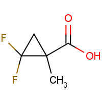 CAS: 128073-33-6 | PC520853 | (+/-)-2,2-Difluoro-1-methylcyclopropanecarboxylic acid