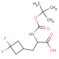 CAS:681128-43-8 | PC520868 | 2-(tert-Butoxycarbonylamino)-3-(3,3-difluorocyclobutyl)propanoic acid