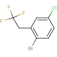 CAS: 1099597-30-4 | PC520912 | 1-Bromo-4-chloro-2-(2,2,2-trifluoroethyl)benzene