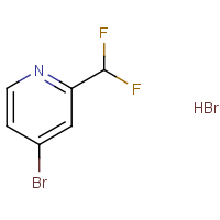 CAS: 1422766-41-3 | PC520916 | 4-Bromo-2-(difluoromethyl)pyridine hydrobromide