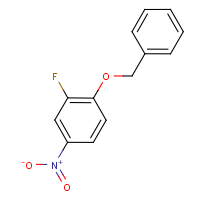 CAS: 76243-24-8 | PC52098 | 1-(Benzyloxy)-2-fluoro-4-nitrobenzene