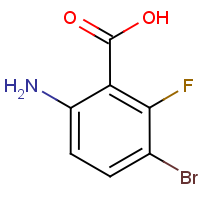 CAS: 1036756-03-2 | PC52104 | 6-Amino-3-bromo-2-fluorobenzoic acid