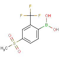 CAS:1072946-16-7 | PC52122 | 4-(Methylsulphonyl)-2-(trifluoromethyl)phenylboronic acid