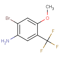 CAS:124168-60-1 | PC52129 | 2-Bromo-4-methoxy-5-(trifluoromethyl)aniline