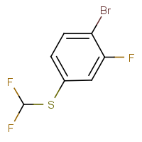 CAS: | PC52135 | 4-Bromo-3-fluorophenyl difluoromethyl sulphide 