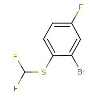 CAS: | PC52138 | 2-Bromo-4-fluorophenyl difluoromethyl sulphide 