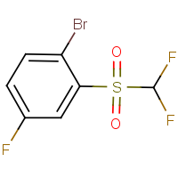 CAS: 2092325-37-4 | PC52141 | 2-Bromo-5-fluorophenyl difluoromethyl sulphone 