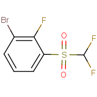 CAS:2091605-97-7 | PC52145 | 3-Bromo-2-fluorophenyl difluoromethyl sulphone 