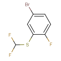 CAS: | PC52150 | 5-Bromo-2-fluorophenyl difluoromethyl sulphide
