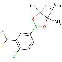 CAS: 627526-06-1 | PC52158 | 2-(4-Chloro-3-difluoromethylphenyl)-4,4,5,5-tetramethyl-[1,3,2]dioxaborolane