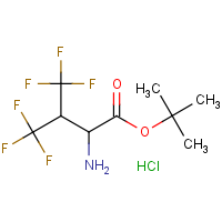 CAS:1214833-85-8 | PC5217 | 4,4,4,4',4',4'-Hexafluorovaline tert-butyl ester hydrochloride