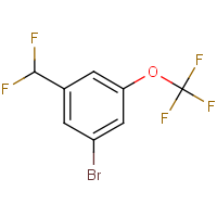 CAS:2167884-91-3 | PC52181 | 3-Bromo-5-(trifluoromethoxy)benzal fluoride