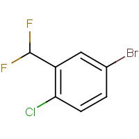 CAS: 627527-07-5 | PC52184 | 5-Bromo-2-chlorobenzal fluoride