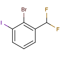 CAS: 1261552-67-3 | PC52188 | 2-Bromo-3-iodobenzal fluoride