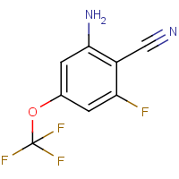 CAS: 1803754-12-2 | PC52209 | 2-Amino-6-fluoro-4-(trifluoromethoxy)benzonitrile