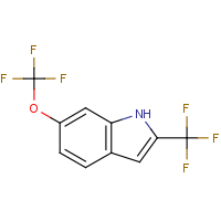 CAS:1067188-94-6 | PC52229 | 6-(Trifluoromethoxy)-2-(trifluoromethyl)-1H-indole