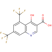 CAS:240408-95-1 | PC5236 | 5,7-Bis(trifluoromethyl)-4-hydroxyquinoline-3-carboxylic acid