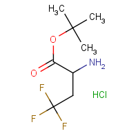 CAS:1214700-91-0 | PC5238 | 4,4,4-Trifluoro-alpha-homoalanine tert-butyl ester hydrochloride