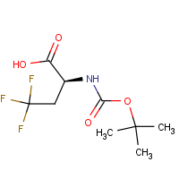 CAS:181128-25-6 | PC5241 | (2S)-2-Amino-4,4,4-trifluorobutanoic acid, N-BOC protected