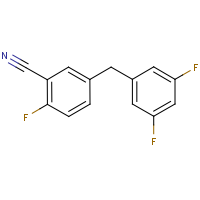 CAS: 1108745-25-0 | PC52451 | 5-(3,5-Difluorobenzyl)-2-fluorobenzonitrile