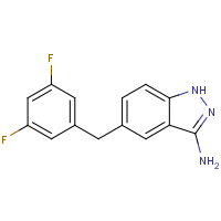 CAS:1108745-30-7 | PC52452 | 5-[(3,5-Difluorophenyl)methyl]-1H-indazol-3-amine