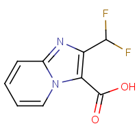 CAS:2059954-47-9 | PC52454 | 2-(Difluoromethyl)imidazo[1,2-a]pyridine-3-carboxylic acid