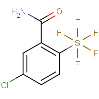 CAS: 1240256-90-9 | PC52460 | 5-Chloro-2-(pentafluorosulfur)benzamide