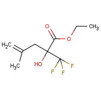 CAS:217195-91-0 | PC5263 | Ethyl 2-hydroxy-4-methyl-2-(trifluoromethyl)pent-4-enoate