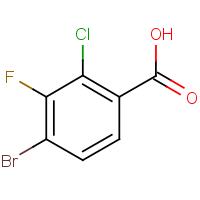 CAS: 1807036-03-8 | PC52713 | 4-Bromo-2-chloro-3-fluorobenzoic acid