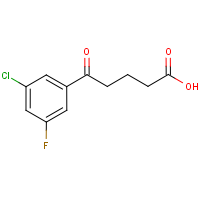 CAS: 845790-48-9 | PC5297 | 5-(3-Chloro-5-fluorophenyl)-5-oxovaleric acid