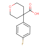 CAS:473706-11-5 | PC530018 | 4-(4-Fluorophenyl)oxane-4-carboxylic acid