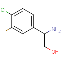 CAS:1250241-63-4 | PC530046 | b-Amino-4-chloro-3-fluorobenzeneethanol