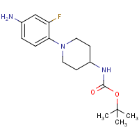 CAS:1000053-23-5 | PC530054 | 3-Fluoro-4-[4-(Boc-amino)piperidino]aniline