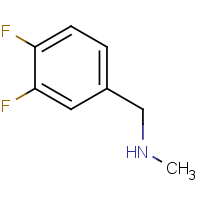 CAS:748124-46-1 | PC530055 | 3,4-Difluoro-N-methyl-benzylamine
