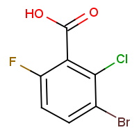 CAS: 1114809-13-0 | PC53025 | 3-Bromo-2-chloro-6-fluorobenzoic acid