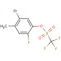 CAS: 1936290-01-5 | PC53047 | 5-Bromo-2-fluoro-4-methylphenyl trifluoromethanesulphonate