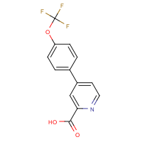 CAS:1261656-56-7 | PC53059 | 4-[4-(Trifluoromethoxy)phenyl]pyridine-2-carboxylic acid