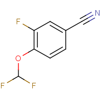 CAS:954388-59-1 | PC53061 | 4-(Difluoromethoxy)-3-fluorobenzonitrile