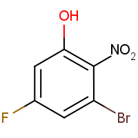 CAS:1807155-63-0 | PC53104 | 3-Bromo-5-fluoro-2-nitrophenol