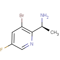 CAS:1932587-71-7 | PC53143 | (S)-1-(3-Bromo-5-fluoropyridin-2-yl)ethanamine