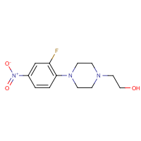 CAS: 942474-49-9 | PC5317 | 1-(2-Hydroxyethyl)-4-(2-fluoro-4-nitrophenyl)piperazine