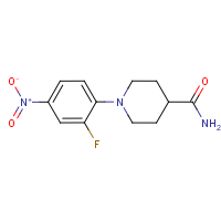 CAS: 912894-29-2 | PC5319 | 1-(2-Fluoro-4-nitrophenyl)piperidine-4-carboxamide