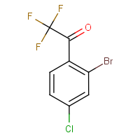 CAS:1033805-23-0 | PC53190 | 2,2,2-Trifluoro-1-(2-bromo-4-chlorophenyl)ethanone