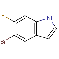 CAS:434960-42-6 | PC53195 | 5-Bromo-6-fluoro-1H-indole