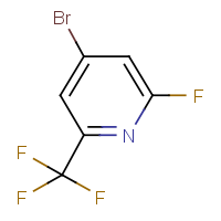 CAS: 1227598-78-8 | PC53205 | 4-Bromo-2-fluoro-6-(trifluoromethyl)pyridine