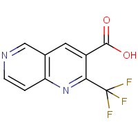 CAS:240408-97-3 | PC5321 | 2-(Trifluoromethyl)-1,6-naphthyridine-3-carboxylic acid