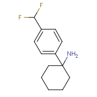 CAS:1704116-17-5 | PC53214 | 1-[4-(Difluoromethyl)phenyl]cyclohexanamine